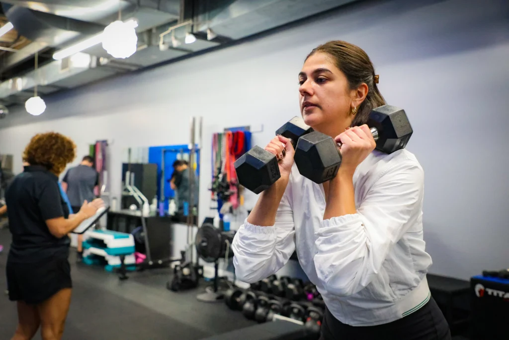 Personal training at Foundation Fitness of Del Ray