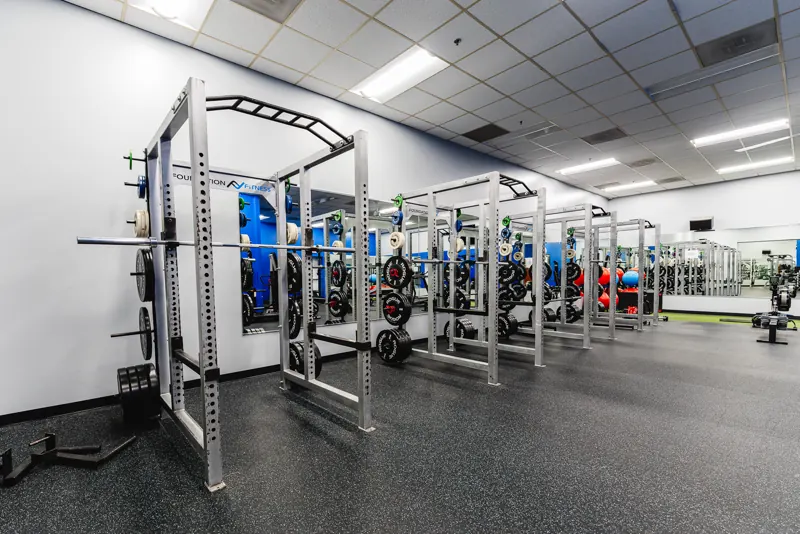 Power racks at Foundation Fitness Cambridge