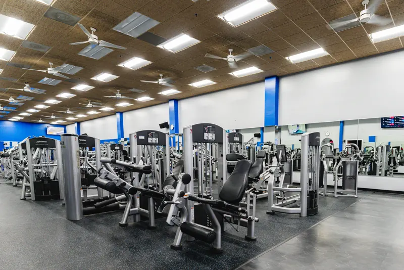 Strength machines at Foundation Fitness Cambridge