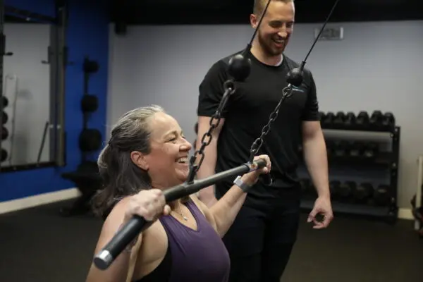 A coaching session at the Bethesda studio