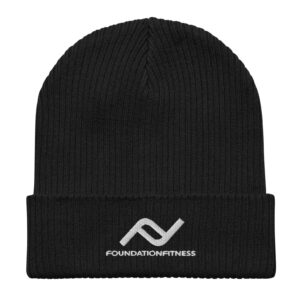 Organic ribbed beanie