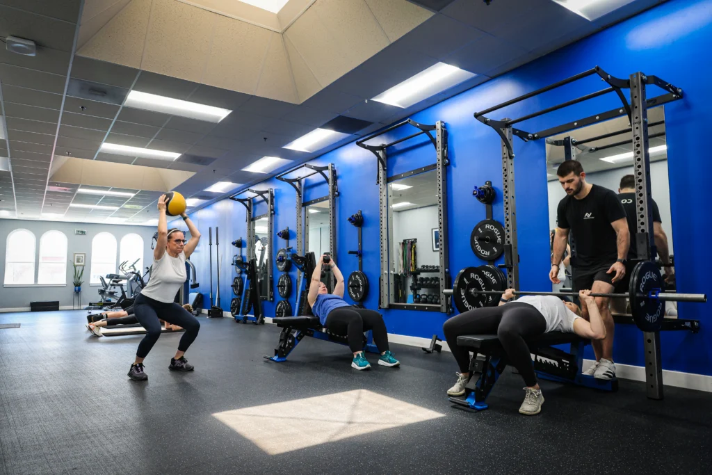 Personal training at Foundation Fitness of Old Town