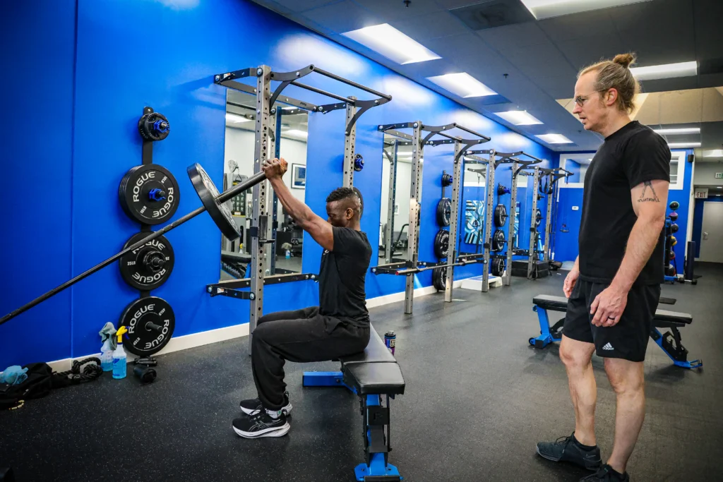 Personal training at Foundation Fitness of Old Town